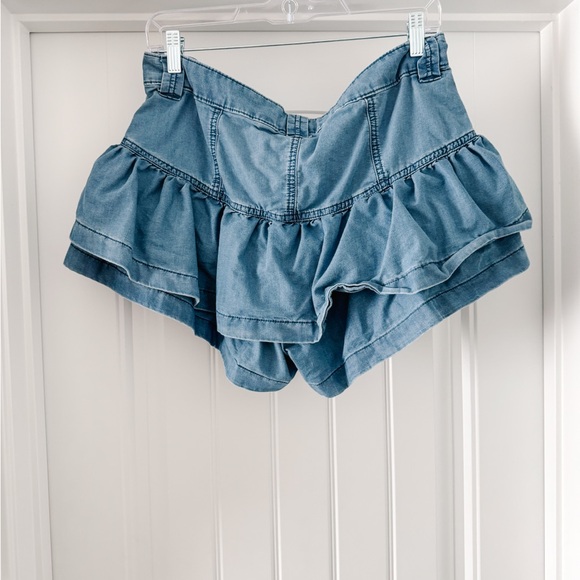 Stretch Mini Ruffle Skort - Picture 2 of 3